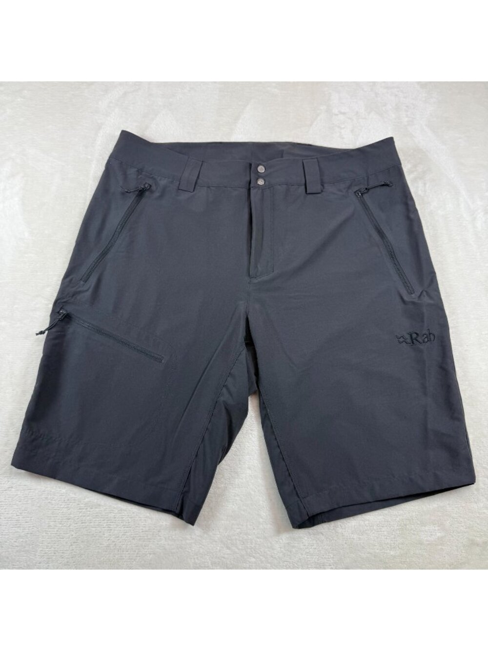 Rab Incline Mens Shorts Black Size 32 Running Hiking Performance Matrix Quick Dr